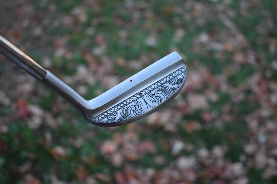 Custom Tad Moore Walter Hagen WH003 Insert Heel Shaft Putter + Cover / Napa 8802 - Image 4 of 4