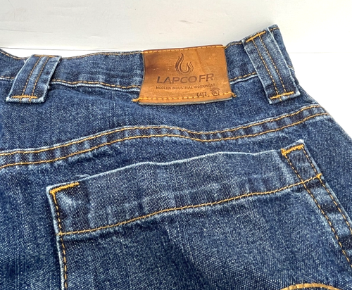 Lapco FR NFPA 2112 Jeans Mens 38/34 Fire Resistant welding Pants Workwear - Picture 10 of 12