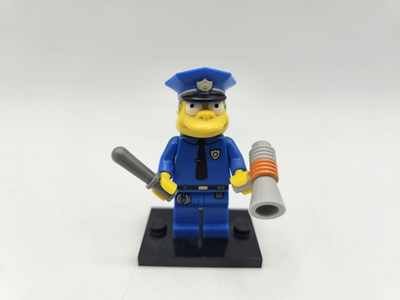 #ad LEGO The Simpsons MINIFIGURES Series 1 Chief Wiggum Complete Free Shipping $14.99