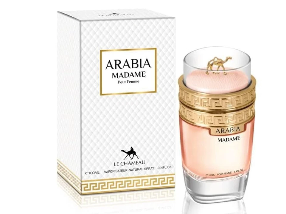 Arabia Madame Pour Femme Eau De Parfum 100ml 3,4 FL OZ By Le Chamaeau (Imper) - Imagem 3 de 4