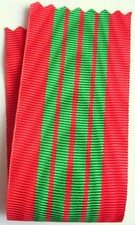 🇨🇵 FRANCE: ruban NEUF 14 cm x 37 mm pour la croix de guerre 39 / 45
