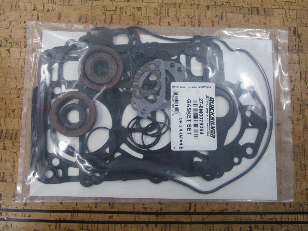 NEW OEM* 0750 Mercury Quicksilver GASKET SET 27-8M0079064 | eBay