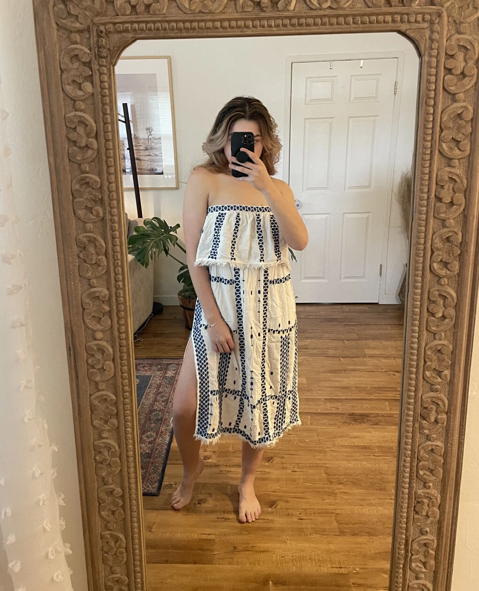 Wild romance embroidered clearance dress