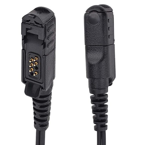 2-Wire Headset Earpiece Mic For MOTOROLA XPR3300 XPR3500 E8608 XIR P6620 Radio - Zdjęcie 7 z 8