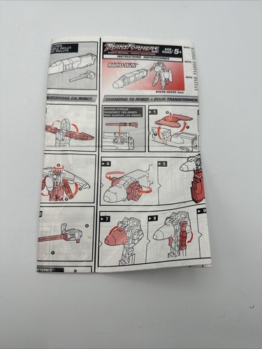 Transformers RID Rail Racers Rail Spike Figure With Manual - Picture 7 of 7