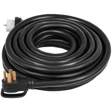 15Ft 50 Amp Generator Extension Cord 3 Wires 6 AWG and 1 Wire 8 AWG 125/250V