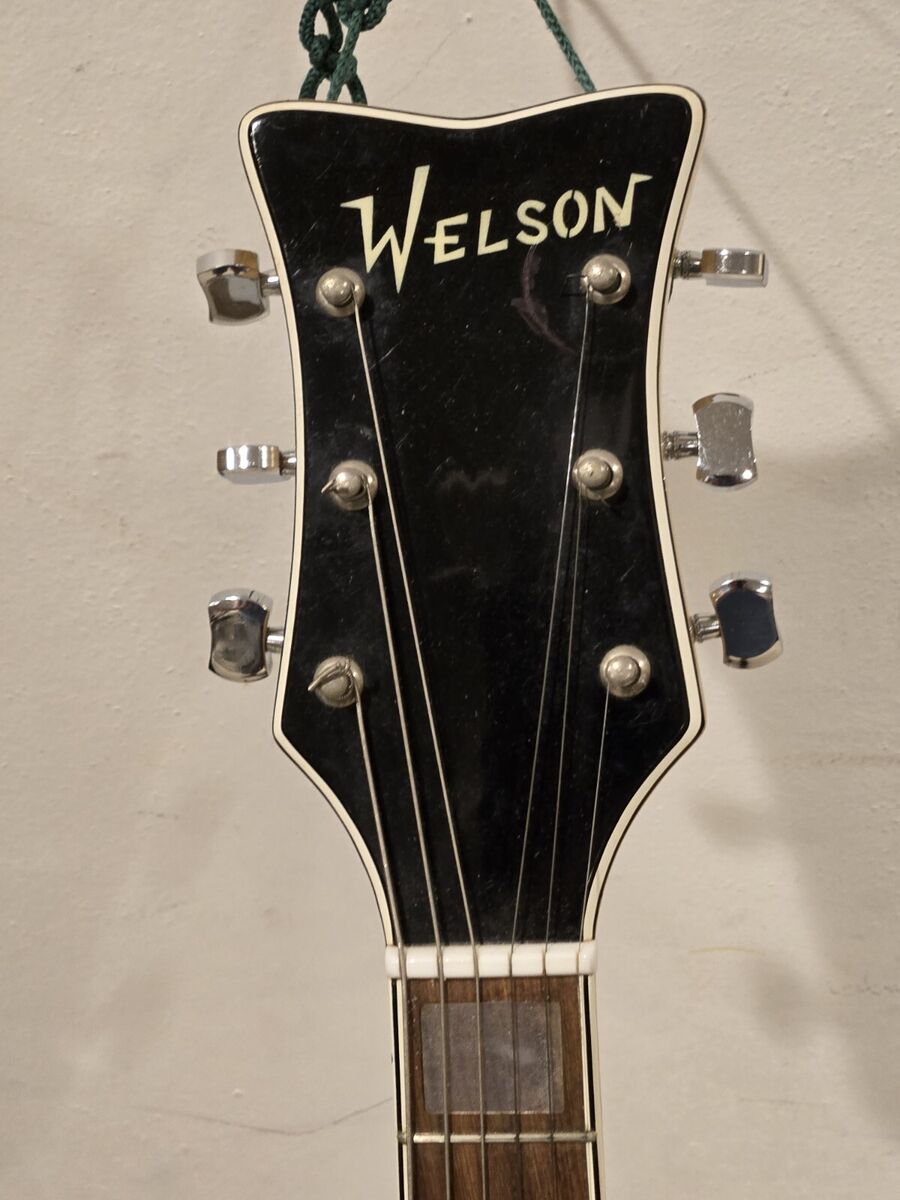Italian Made Hollowbody Welson Wurlitzer 1969 Similar To Italian Made Hollowbody Welson Wurlitzer 1969 Similar To