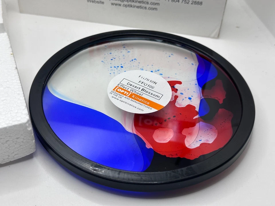 Optikinetics Effect Wheel Dessert Blossom Oil Effect Solar 250/100 Used FG7038N - Image 2 of 3