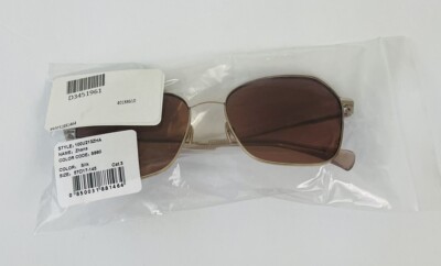 NWT Raen Zhana Titanium Frame 57mm Geometric Sunglasses Silk  display picture 1