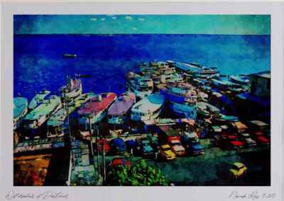793074 Manaus, Brazil Watercolour Picture Ltd Ed A4