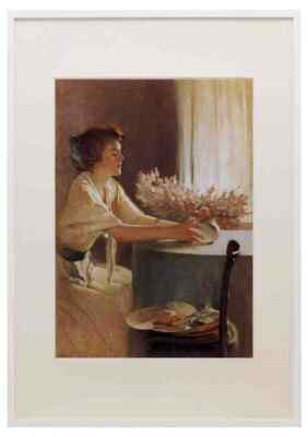 Alexander John White A Meadow Flower A3 A4 gerahmter Druck Bild
