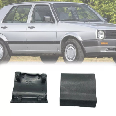 1Pair Sill Side Skirt Jacking Point Cover Cap Trim For VW Golf 2 GTI Jetta Mk2