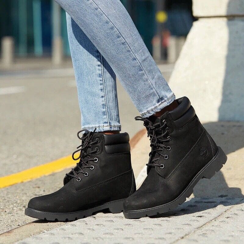 Timberland 6 inch black womens 2025 Timberland 6 inch black womens 2025
