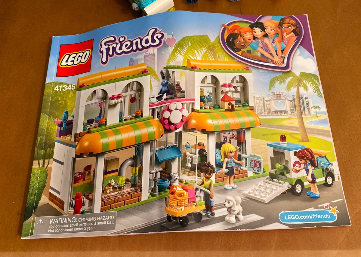 Lego 41345 Heartlake City Pet Center- Complete- No Box |