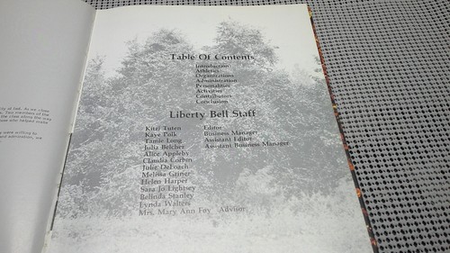Liberty Bell 77 Patrick Henry Academy Vol. 11 Yearbook Estill, SC - Picture 8 of 15