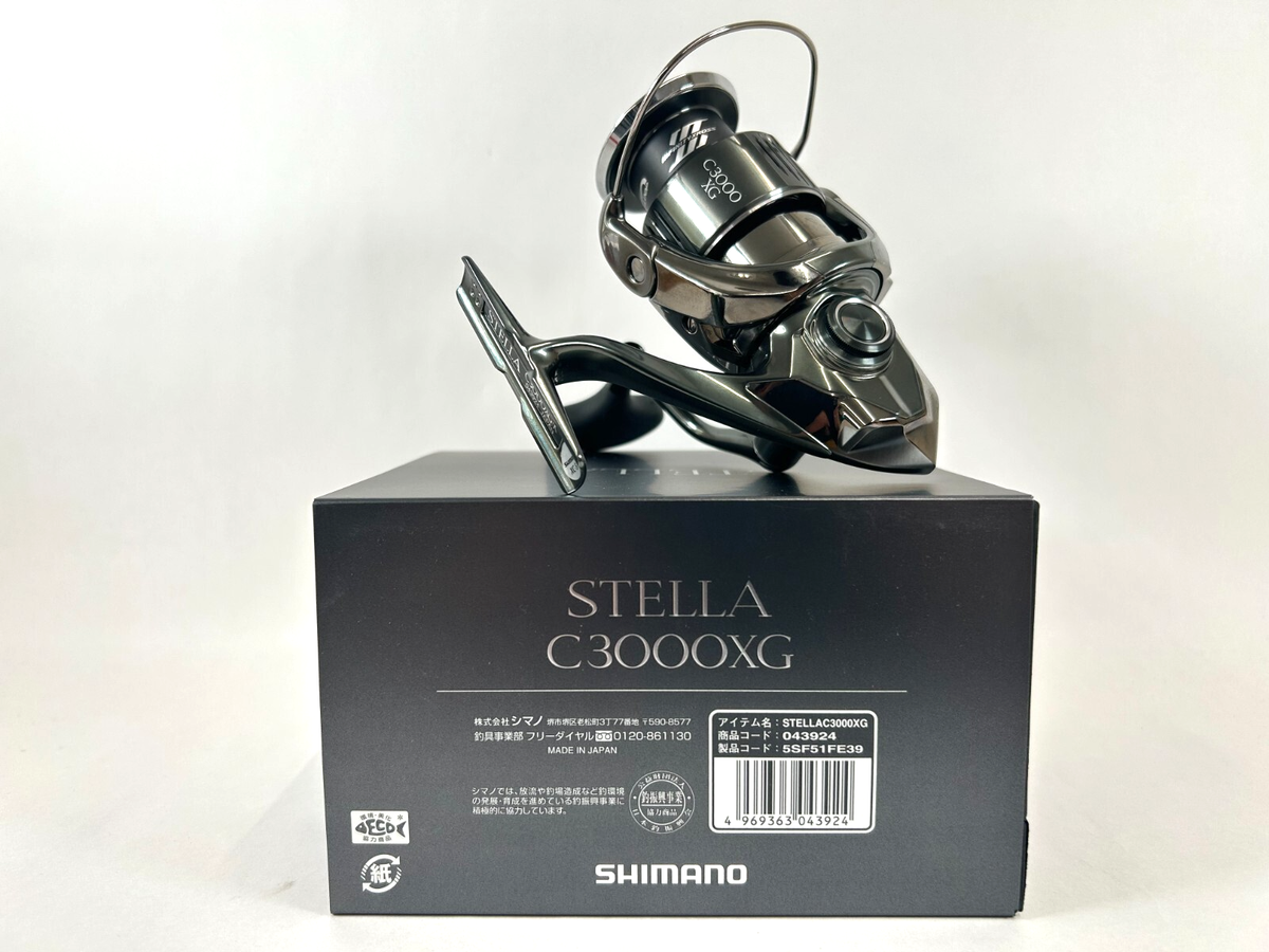 Shimano 22 STELLA C3000XG Spinning Fishing Reel New in Box | eBay