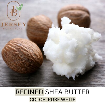 Organic REFINED White Shea Butter Pure | Natural Moisturizer for Skin & Hair