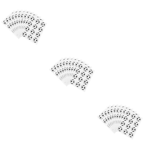 3 PCS Fußball-Schlafzimmer-Accessoires Fußball-Tag-Aufkleber - 第 6/12 張圖片