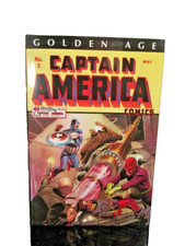 GOLDEN AGE CAPTAIN AMERICA Marvel Omnibus SIGNED by STAN LEE w/COA Avengers