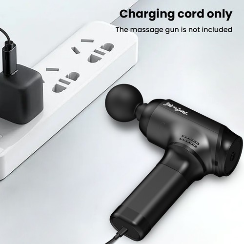 USB C to A Cable Data Fast Charging For Bob And Brad C2 T2 Q2 Massage Gun Cables - Photo 4 sur 5