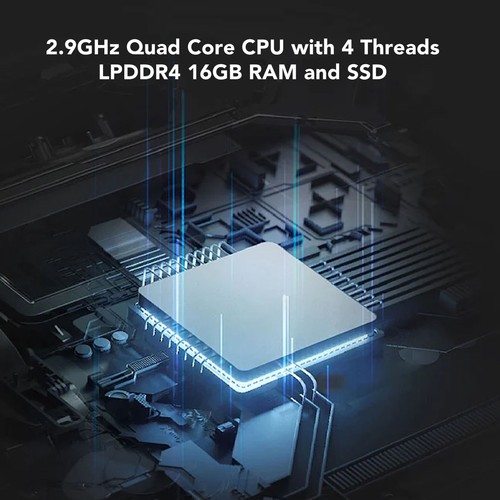 17.3in Laptop Display LPDDR4 16GB RAM 2.9GHz Quad Core 5G WiFi 7000mAh W Fit - Picture 3 of 24
