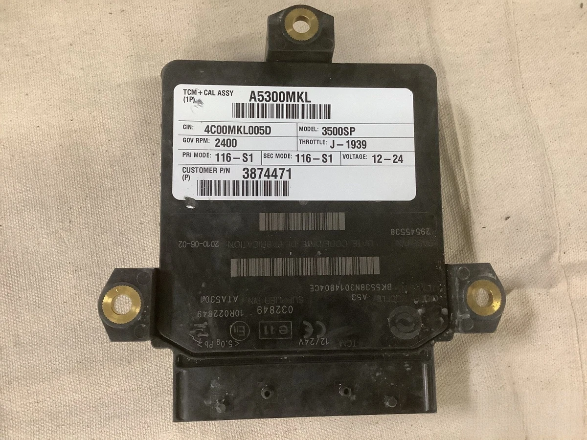 MILITARY M-ATV TRANSMISSION CONTROL ASSEMBLY 3874471 A53000MKL