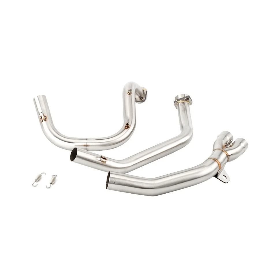 Tubo de escape de enlace medio para motocicleta Honda Transalp 650 2020-2007 XL650V Foto 3 de 4