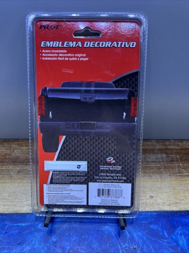 Piloto Automotriz Acero Inoxidable Diablo/Ángel Emblema IP3074 - Imagen 4 de 5