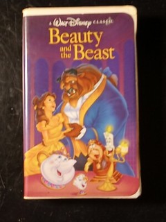 Disney's Vintage Black Diamond Beauty and the Beast (VHS Tape 1992)