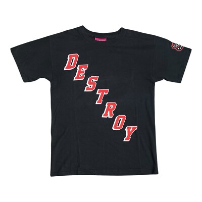 MISHKA Destroy #78 Tee Shirt Black Men s Size S