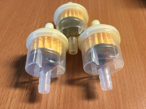 SET 3 ZYLINDRISCHE BENZINFILTER MOTORRÄDER / SCOOTER / CYCLES / KART / MOTOCULTURE - Bild 2 von 6