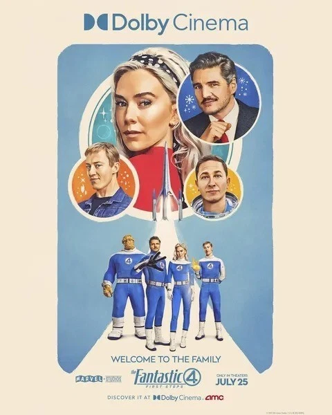 The Fantastic Four: First Steps Premium Matte Poster