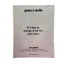 Grace & Stella Anti-Wrinkle & Energizing Eye Masks Large Box of 12 Mask Pairs