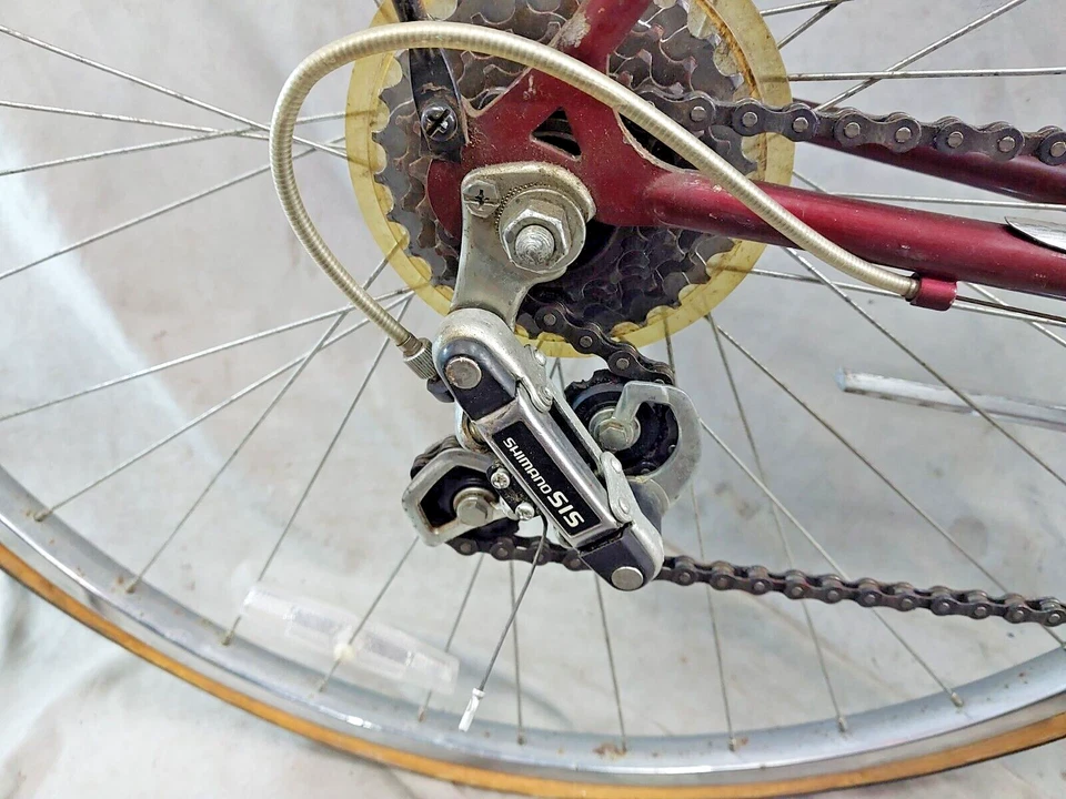 Bicicleta de turismo Schwinn Sprint 1984 mediana 55 cm con orugas de acero para cercanías ¡Envío a EE. UU.! Foto 4 de 4