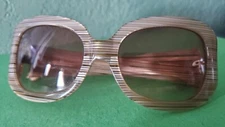 VTG Polarized INI IUM Platinum TEN  Sunglasses  Extremely Strong Hinges Italy