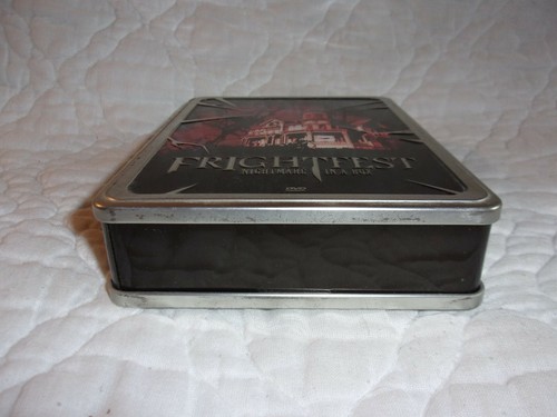 FRIGHTFEST NIGHTMARE IN A BOX 5-DISC DVD TIN CASE + SOUNDS OF HORROR CD CLASSICS - Afbeelding 4 van 12