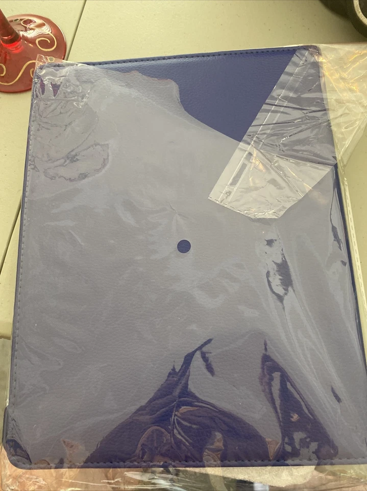 Navy Blue iPad 2/3/4 Rotating Case With Stylus Alsmel X000TWX2HX Brand New - Image 2 of 2