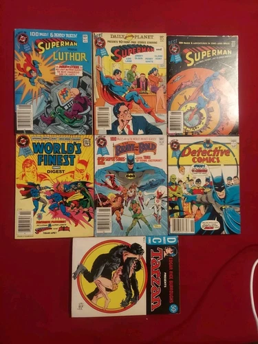 Vintage 1979 - Batman: Best Of DC Blue Ribbon Digest, LOT of  VF-NM