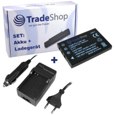 AKKU 1400mAh + LADEGERÄT für Optoma BB-LIO37B BB-LIO37-B BBLIO37B