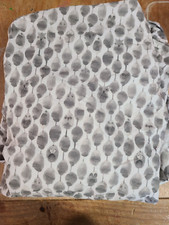 Pottery Barn Kids  West Elm "Gray Dots  Owls" Crib Fitted Sheet