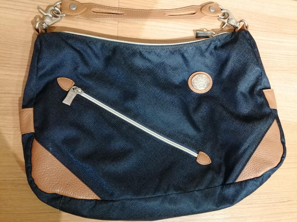 Shoulder bag model number  BLUE OROBIANCO
