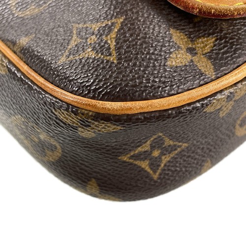 Louis Vuitton Monogram Pochette Gange Leather Fabric Brown Cross body bag 1967 - Picture 9 of 19
