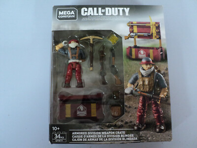 Mega Construx Call of Armored Division Weapons Crate for ages 10+ New