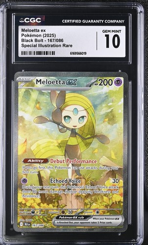 Meloetta ex graded CGC 10 for sale on eBay
