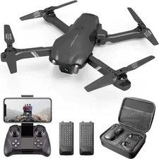 4DRC V13 Foldable Drone: 6K HD Dual Camera & WiFi FPV Live Video.