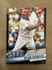 2020 Topps Decades Best Series 2 Award Winners Black /299 Ryan Howard #DB-83