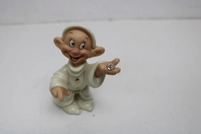 LENOX Disney DOPEY'S DELIGHT Figurine With Gem Snow White Seven Dwarfs - Image 1 of 4