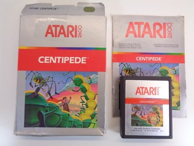 Centipede Atari 2600 / 7800 Videospiel komplett (getestet und funktionsfähig) PAL