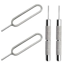 4 Pcs SIM Card Removal Openning Tool Tray Eject Pins Needle Opener Ejector wi...