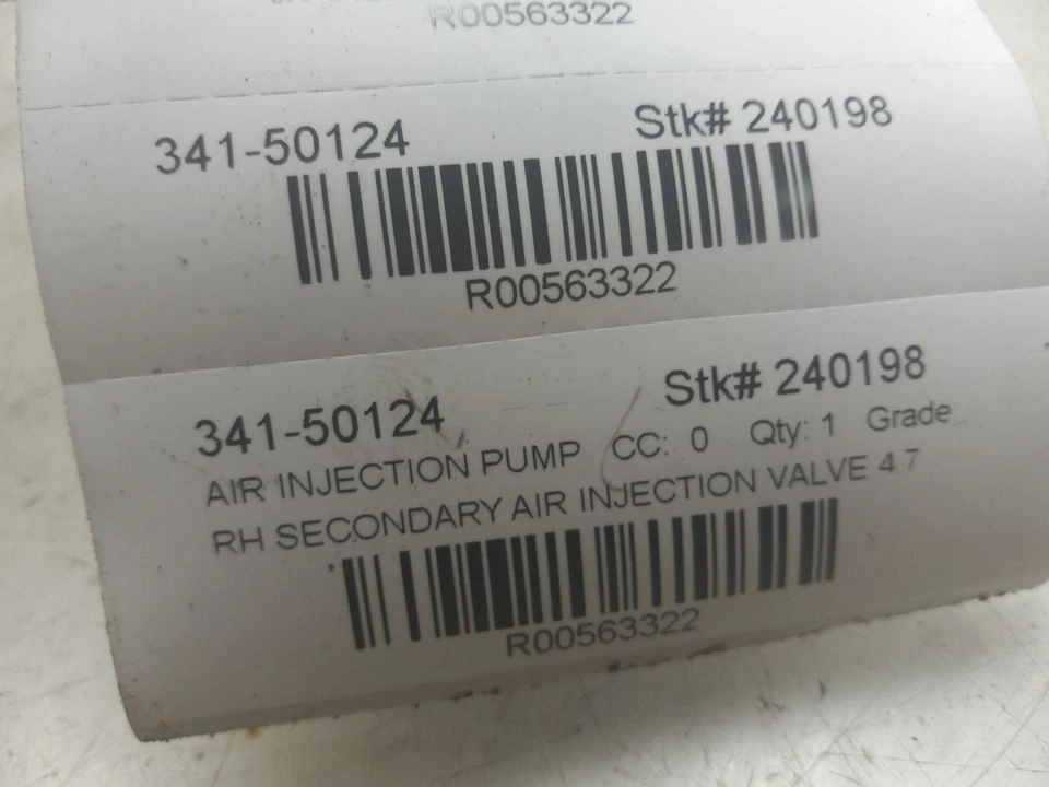 05-09 TOYOTA TUNDRA 4,7 Л ПАССАЖИРСКИЙ ПРАВЫЙ ВТОРИЧНЫЙ КЛАПАН ВПРЫСКА ВОЗДУХА 2UZFE - Изображение 3 из 4